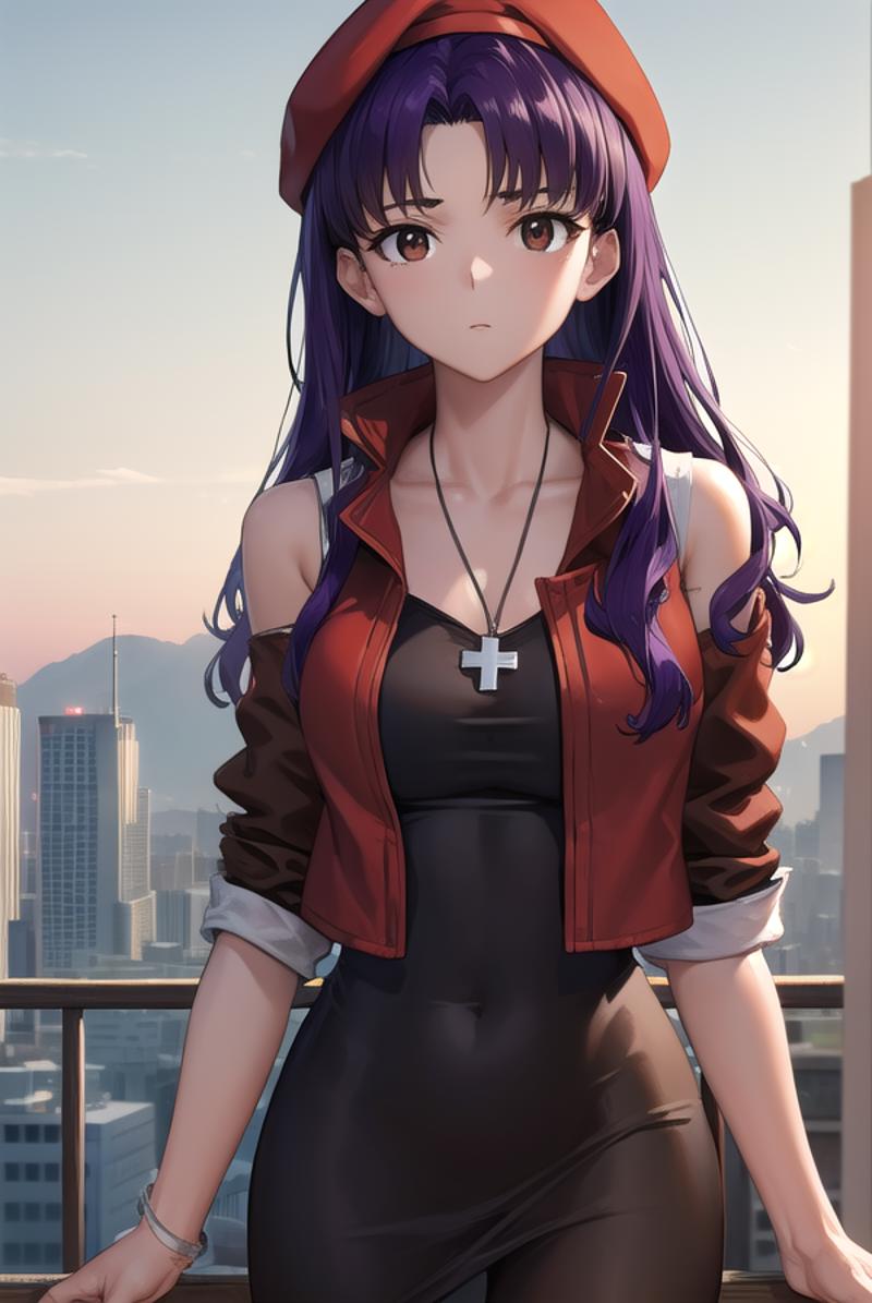 Misato Katsuragi (葛城 ミサト) - Neon Genesis Evangelion (新世紀エヴァンゲリオン) - COMMISSION image by nochekaiser881