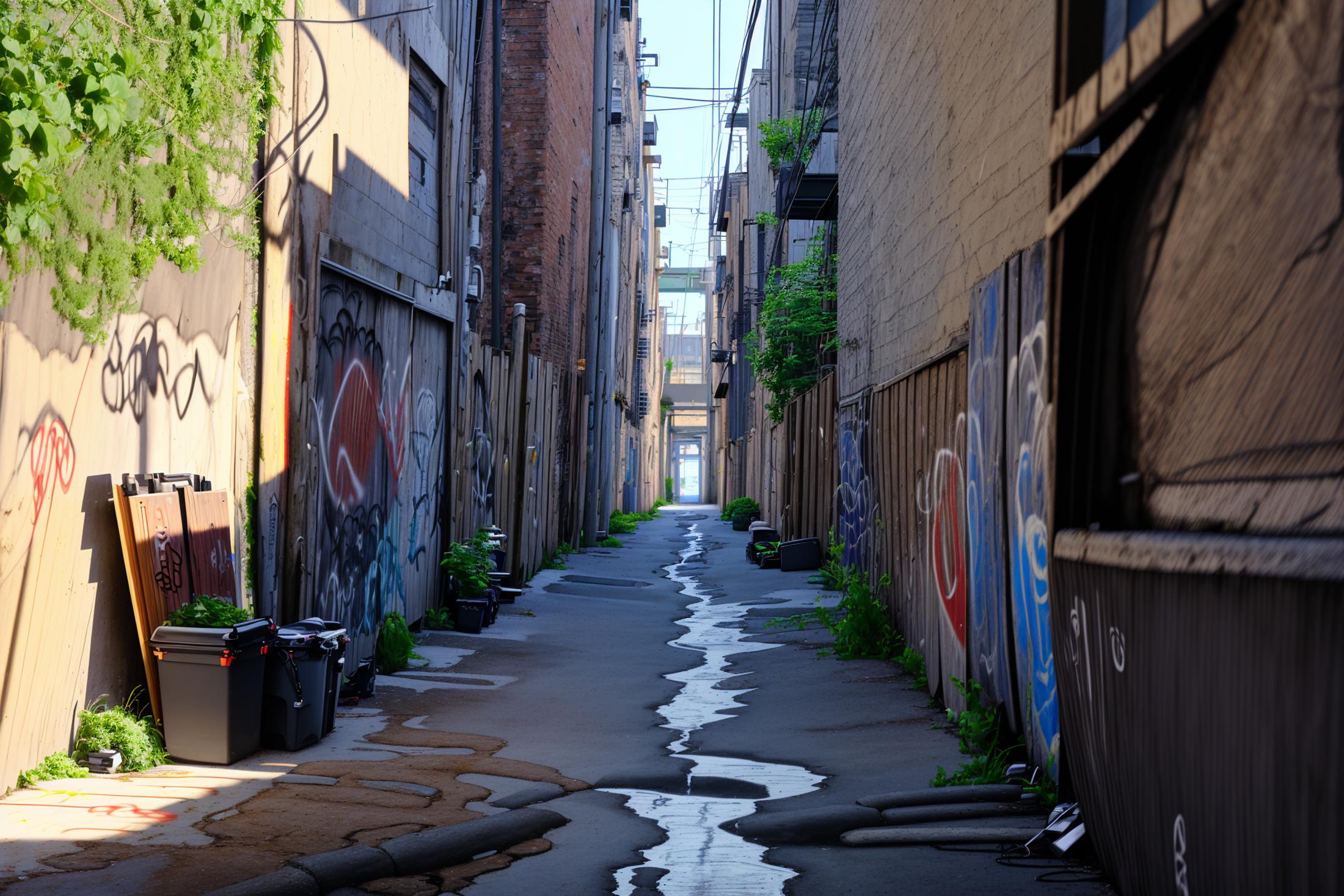 Montreal Alleys // Ruelles de Montréal image by AugmentedRealityCat