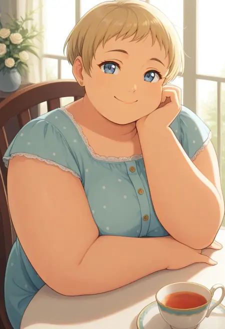 Overweight Female Concept - Illustrious