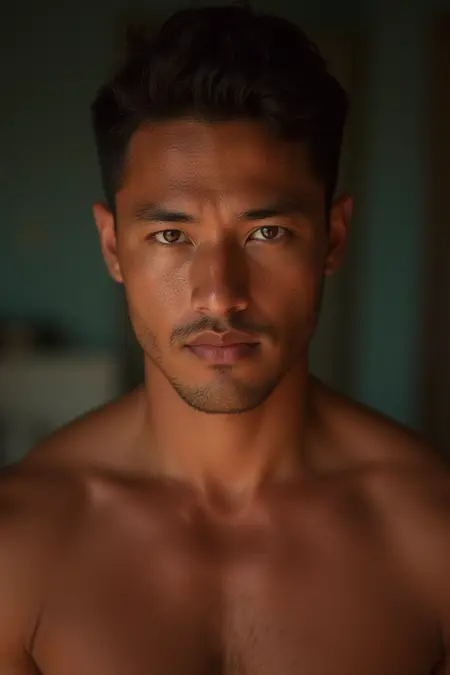 Syahnk flux Asian male