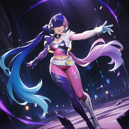 Luna Snow- Marvel Rivals (MIRAE 2099 skin)