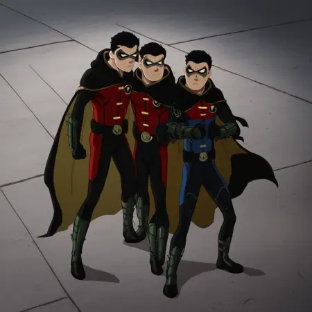 DC Animated movies Superboy and Robin 2