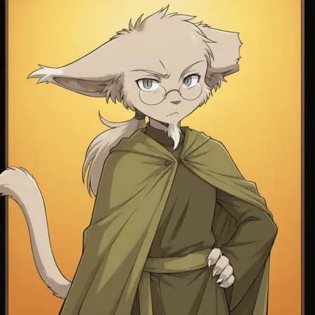 TwoKinds character - Albion Alabaster