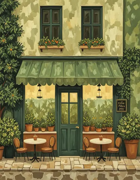 Green Textured Style