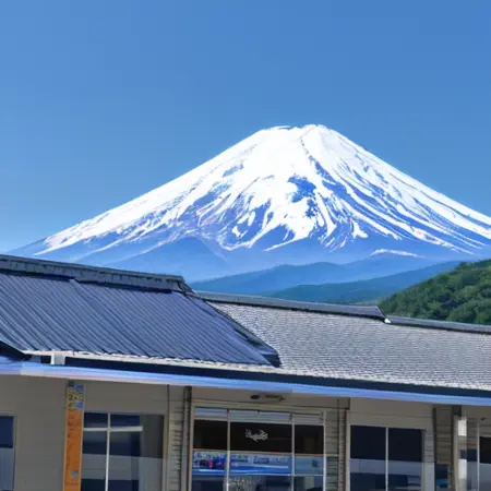 mount_fuji with milk station