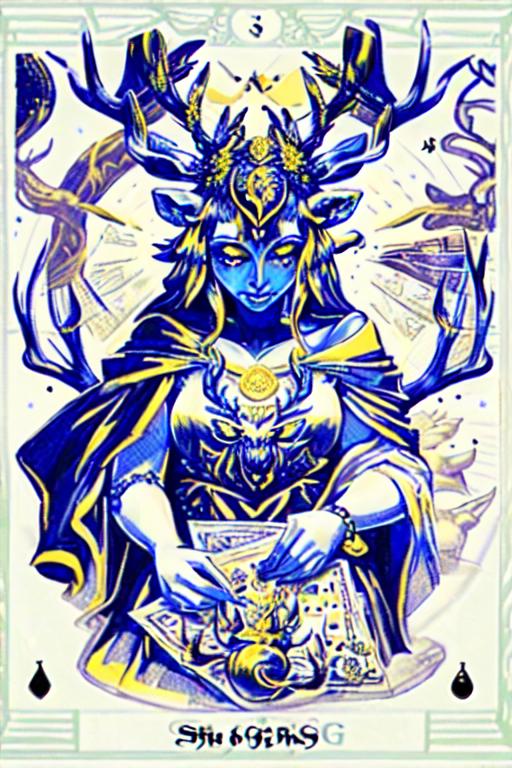 Thoth Tarot Deck Style LoHa image by some_cultist