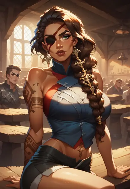 Samira (League of Legends) NSFW PONY v.0.1