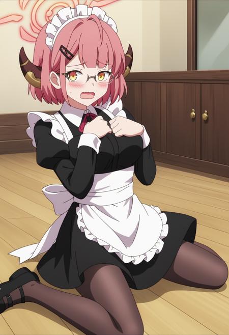 arunime, long hair, breasts, bangs, long sleeves, ribbon, white shirt, pink hair, horns, collared shirt, white gloves, black skirt, red ribbon, fur trim, neck ribbon, halo, demon horns, high-waist skirt, fur-trimmed coat, coat on shoulders, aruMJONG, long hair, bangs, large breasts, hair ornament, cleavage, bare shoulders, jewelry, yellow eyes, pink hair, horns, alternate costume, hair bun, black dress, sleeveless dress, halo, chinese clothes, single hair bun, china dress, black footwear, high heels, bare legs, anklet, thighlet, thigh strap, aruDre, long hair, breasts, bangs, large breasts, bare shoulders, yellow eyes, pink hair, horns, choker, white gloves, blunt bangs, strapless, sideboob, halo, red dress, strapless dress, jewelry, necklace Arumono, long hair, bangs, hair ornament, long sleeves, yellow eyes, pink hair, flower, japanese clothes, horns, black gloves, hair flower, wide sleeves, sash, fur trim, rose, halo, obi, floral print, red kimono, print kimono, aged down, aruYNG, breasts, short hair, bangs, hair ornament, yellow eyes, pink hair, horns, glasses, halo, arurng, long hair, breasts, bangs, large breasts, yellow eyes, pink hair, horns, halo,