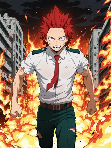 Kirishima Eijirou | My Hero Academia | Illustrious