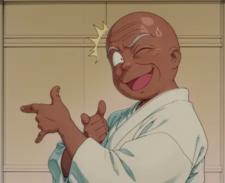 Ojiisan - Rei Hino's grandfather / Sailor Moon characters / Epic's lora