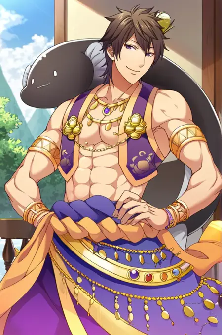 Kokuuzou Bosatsu (Namu Amida Butsu! Rendai UTENA) | 虚空蔵菩薩 (なむあみだ仏っ!-蓮台 UTENA-)