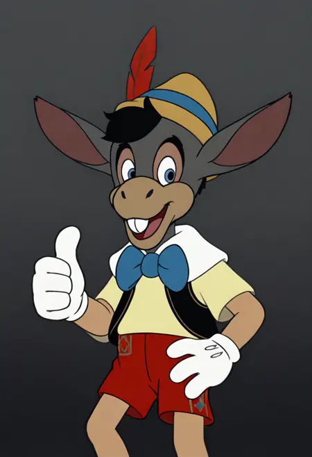 Pinocchio (Donkey Form) (On Model)