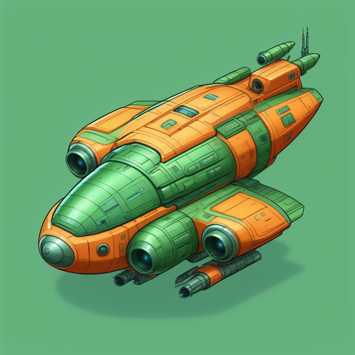 Cute Isometric Spaceships XL image by thriggle