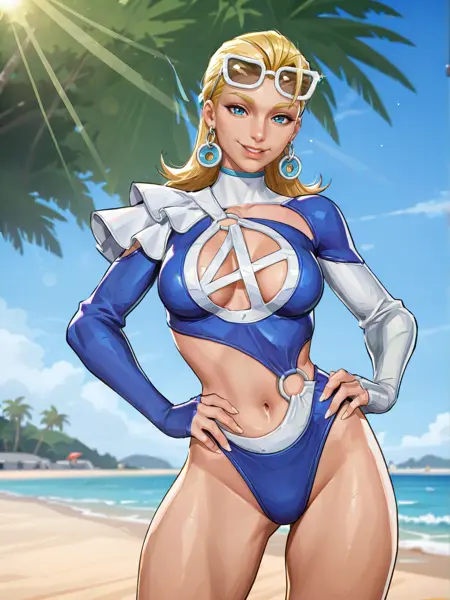 Azure Shade Invisible Woman (alternative costume / skin) | Marvel Rivals | PonyGirl's Models