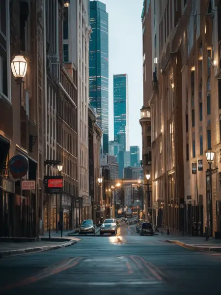 JZCG005-Realistic city photography