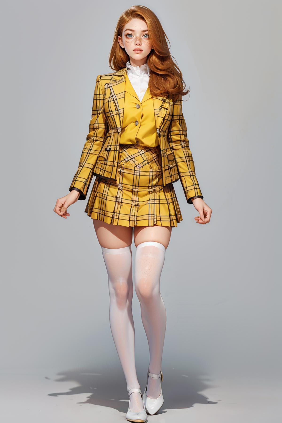 Clueless Yellow Plaid - Requested image by freckledvixon