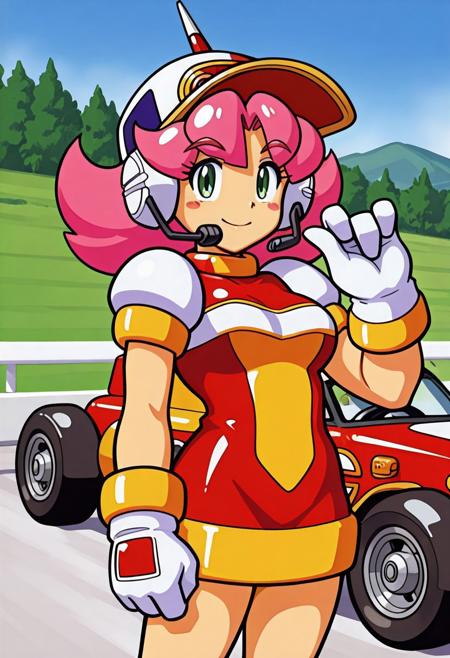 Plum - Megaman Battle & Chase Illustrious