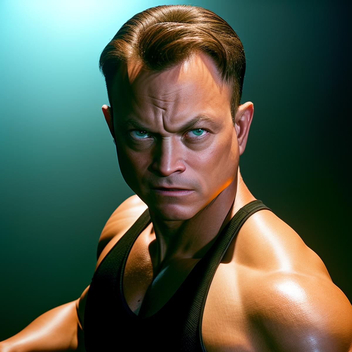 Gary Sinise (Lieutenant Dan Taylor from Forrest Gump movie) image by astragartist