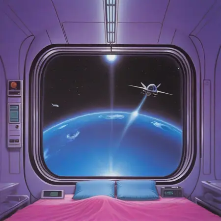 Sci-fi Backgrounds Concept - Illustrious