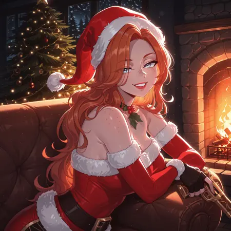 Candy Cane Miss Fortune / League of Legends