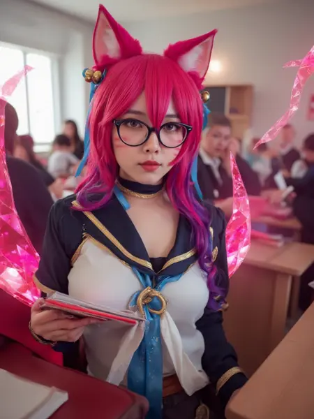 Ahri (Style/Uncensored) - League of Legends - Flux1.D