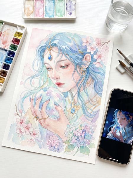 【Nano Banana Creative Application】Healing Watercolor Illustrations v1.0