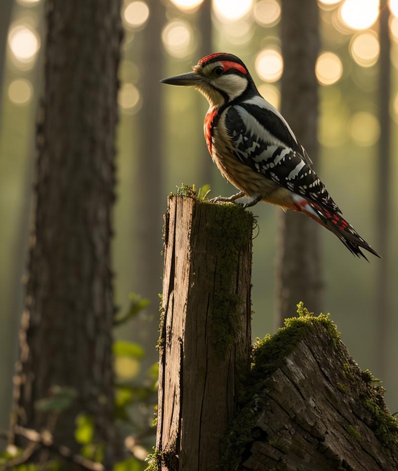 Great spotted woodpecker image by zerokool