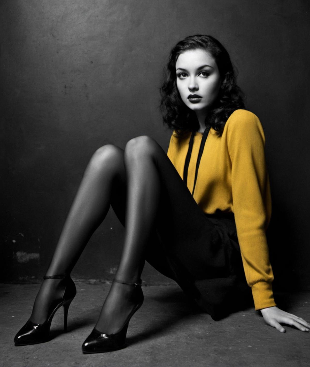 Nuclear Film Noir 40s and 50s style SDXL ( early beta ) LoRa image by Dokitai