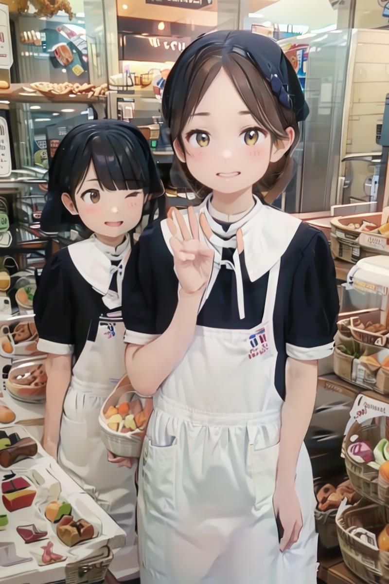 某パン屋さんの昔の制服 / A certain bakery's old uniform SD15 image by swingwings