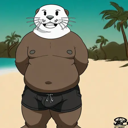 Sea Otters | (Furry / Anthro Species)