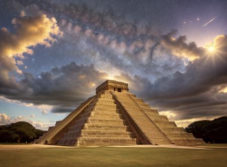 ch1ch3z Photography ch1ch3z, outdoors, sky, day, cloud, tree, blue sky, no humans, cloudy sky, building, scenery, Perfect geometries, building, Sunset, warm light, grass, Spectacular sky, Starry sky, night, Sharpness, intricate details, orton effect, First floor