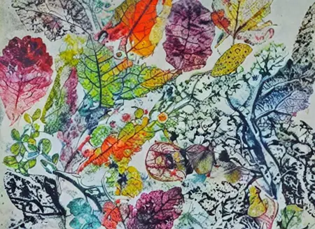 Frottage - patterns and abstraction