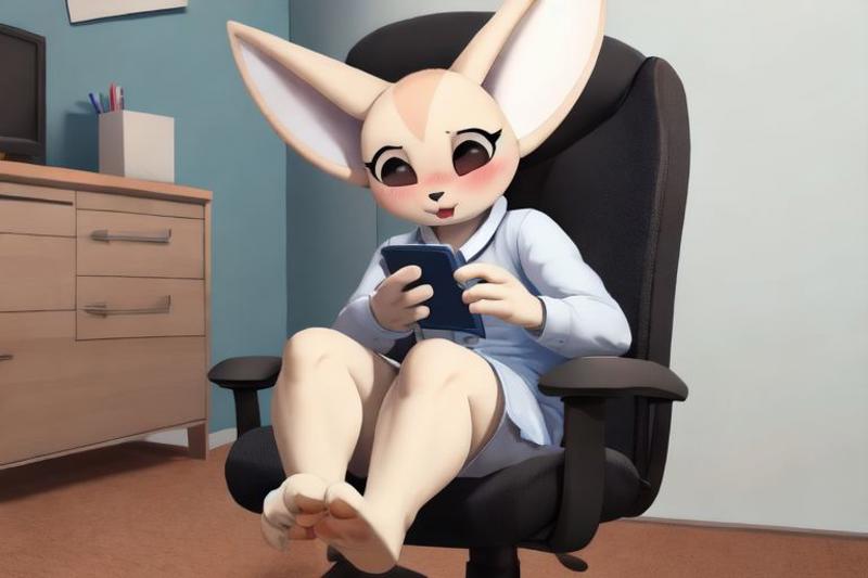 Fenneko (Aggretsuko) image by LaughRiot