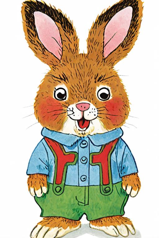 Richard Scarry Style XL image by TallAndGreen