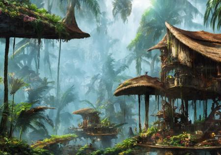 djz Junglepunk Village V8 8