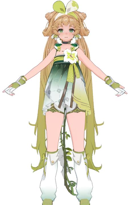 【鸣潮-Wuthering Waves】维里奈-Verina (SDXL | Pony | Noob | Artiwaifu | SD15) SD15