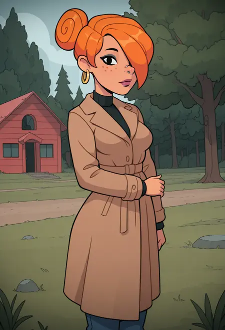 Tracy, (Camp Pinewood), LoRA, IllustriousXL