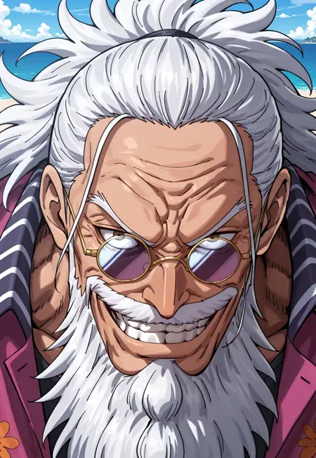 Old Scopper Gaban - One Piece