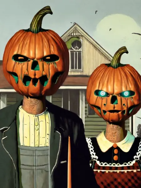 SDXL Pumpkin Head LoRA