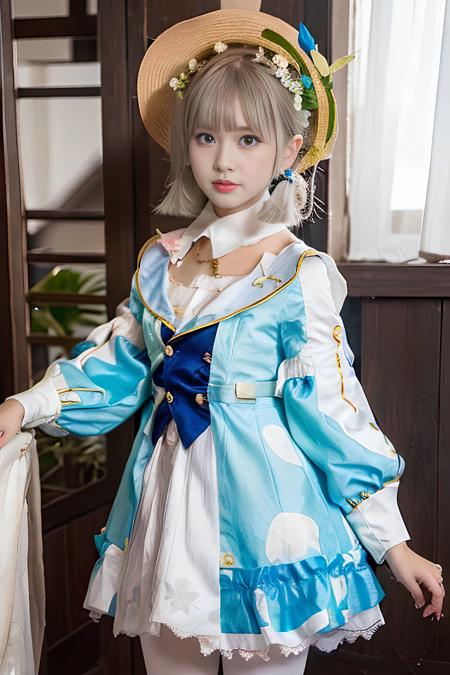 服装-神里凌华(花时来信),神里綾華(花時に訪れた手紙),Ayaka Kamisato(Springbloom Missive) v1.0