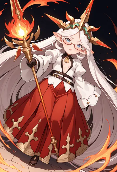 [IL v0.1] Zahlhamelina - Granblue Fantasy | ザルハメリナ グランブルーファンタージ (2 costumes)