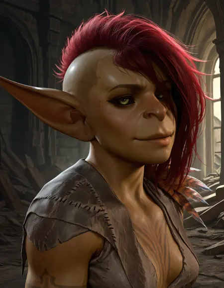Sazza - Female Goblin [Baldur's Gate 3]
