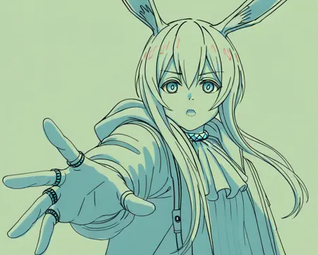 Anime Original Art Style - Shadow | Illustrious