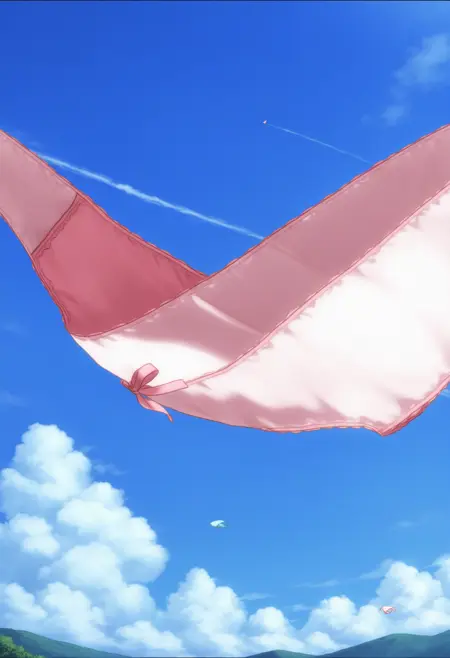 Flying_panties (Heaven's Lost Property/そらのおとしもの) Illustrious