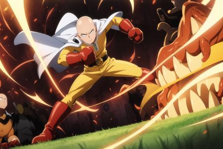 saitama anime one punch