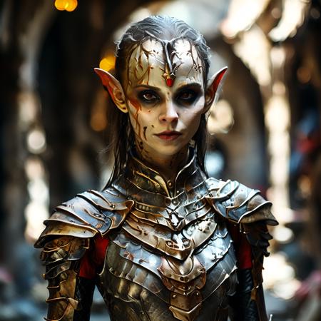 highly detailed  photo of a female  (githyanki:1.1) in a medieval alley,

githyanki, 1girl, long hair, looking at viewer, black eyes, upper body, pointy ears, armor, shoulder armor, pauldrons,

depth of field, blurry, blurry background,

photorealistic,
glamour photography,
fantasy,

