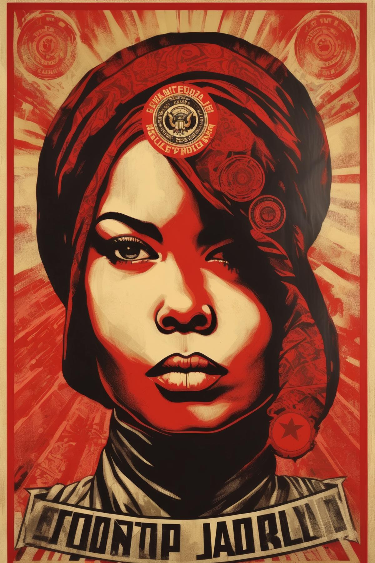 Shepard Fairey Style image by Kappa_Neuro