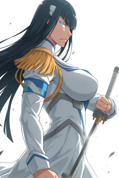 Satsuki Kiryuuin (UU-ZONE style) - Kill la Kill - Illustrious