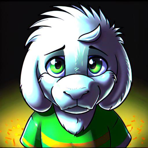 Asriel Dreemurr image by r545n