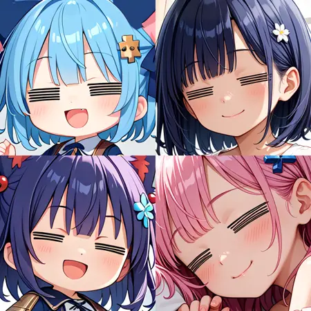 [SDXL] Comic expression eyes 03 / デフォル眼03